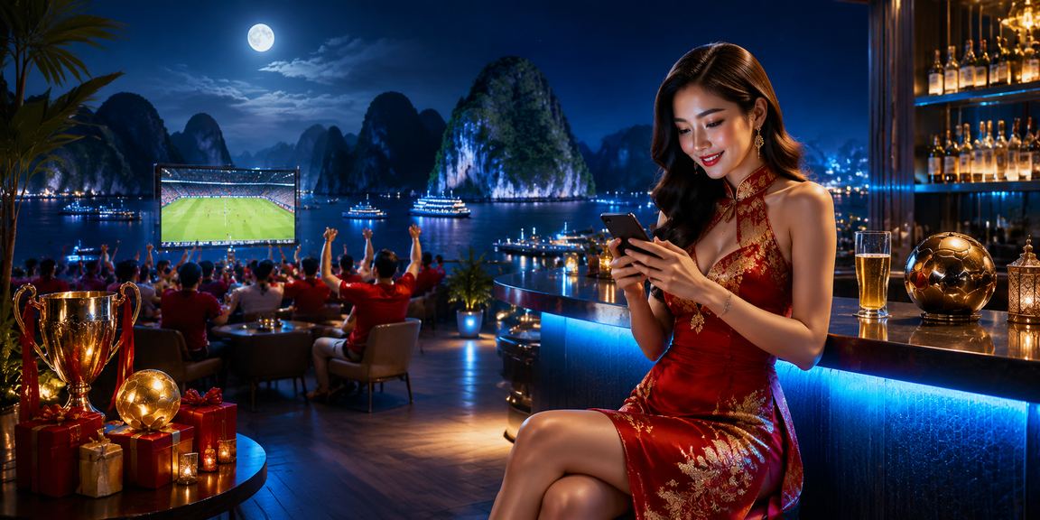 Người hâm mộ bóng đá tại Hạ Long theo dõi kèo trực tuyến trong không khí lễ hội sôi động